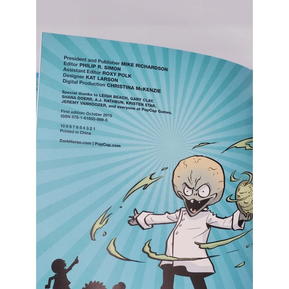 Plants Vs Zombies Bully For You Graphic Novel Comic Book Hardcover 1st Edition‎